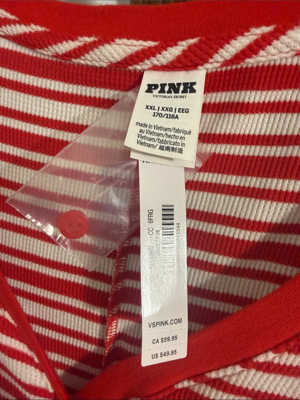 Victoria Secret Onsie PJs. - Picture 2 of 3